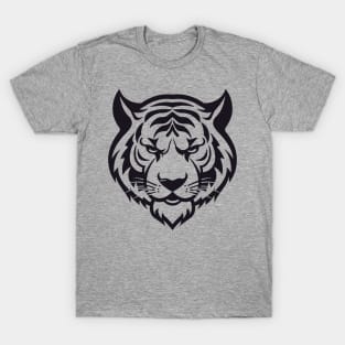 Tiger head black and white T-Shirt